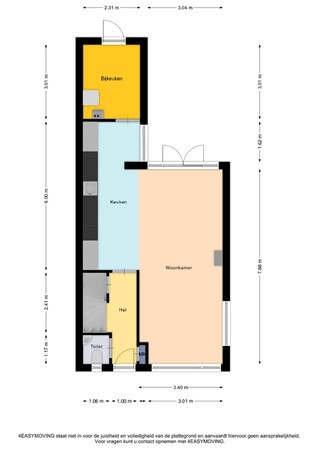 Floorplan - Ds Kooimanstraat 20, 7913 AX Hollandscheveld